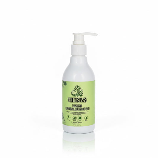 Nayab Organic Herbal Shampoo (200ml) – Sulphate Free, Anti Hair Fall & Natural Shine Boost 🌿